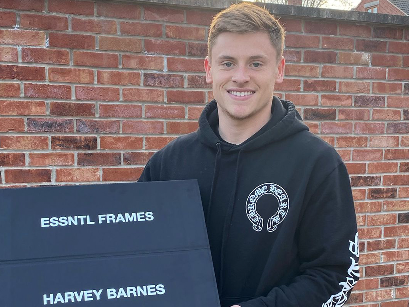 Harvey Barnes Unveils His Sunglasses Game with Essntl Frames