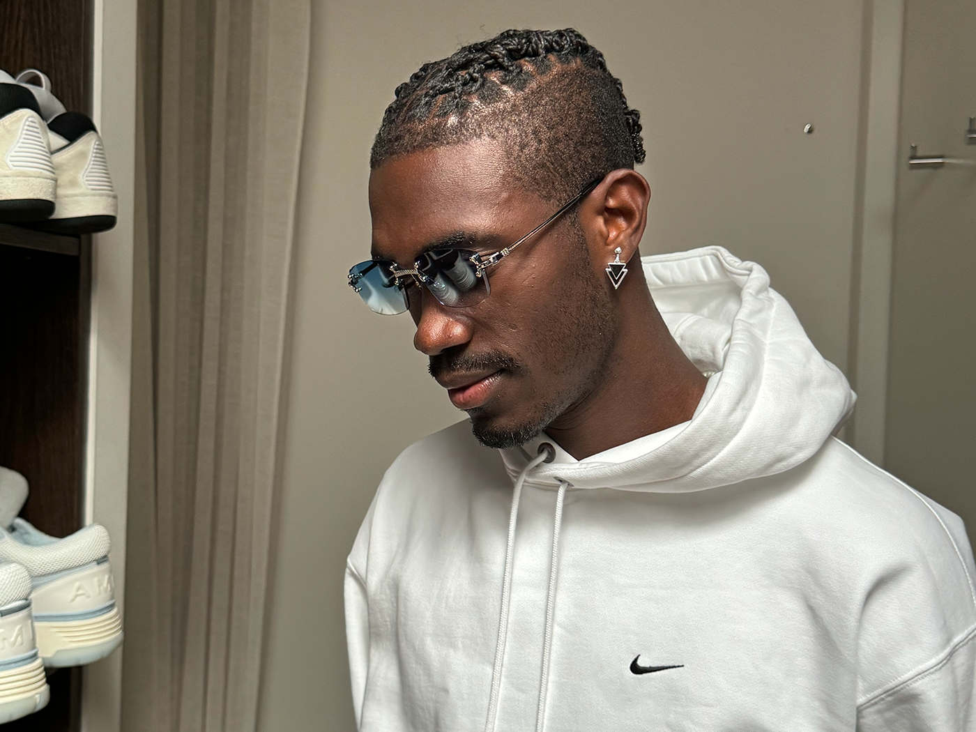 Midfield Maestro to Style Icon: Yves Bissouma Rocks Essntl Frames Shades