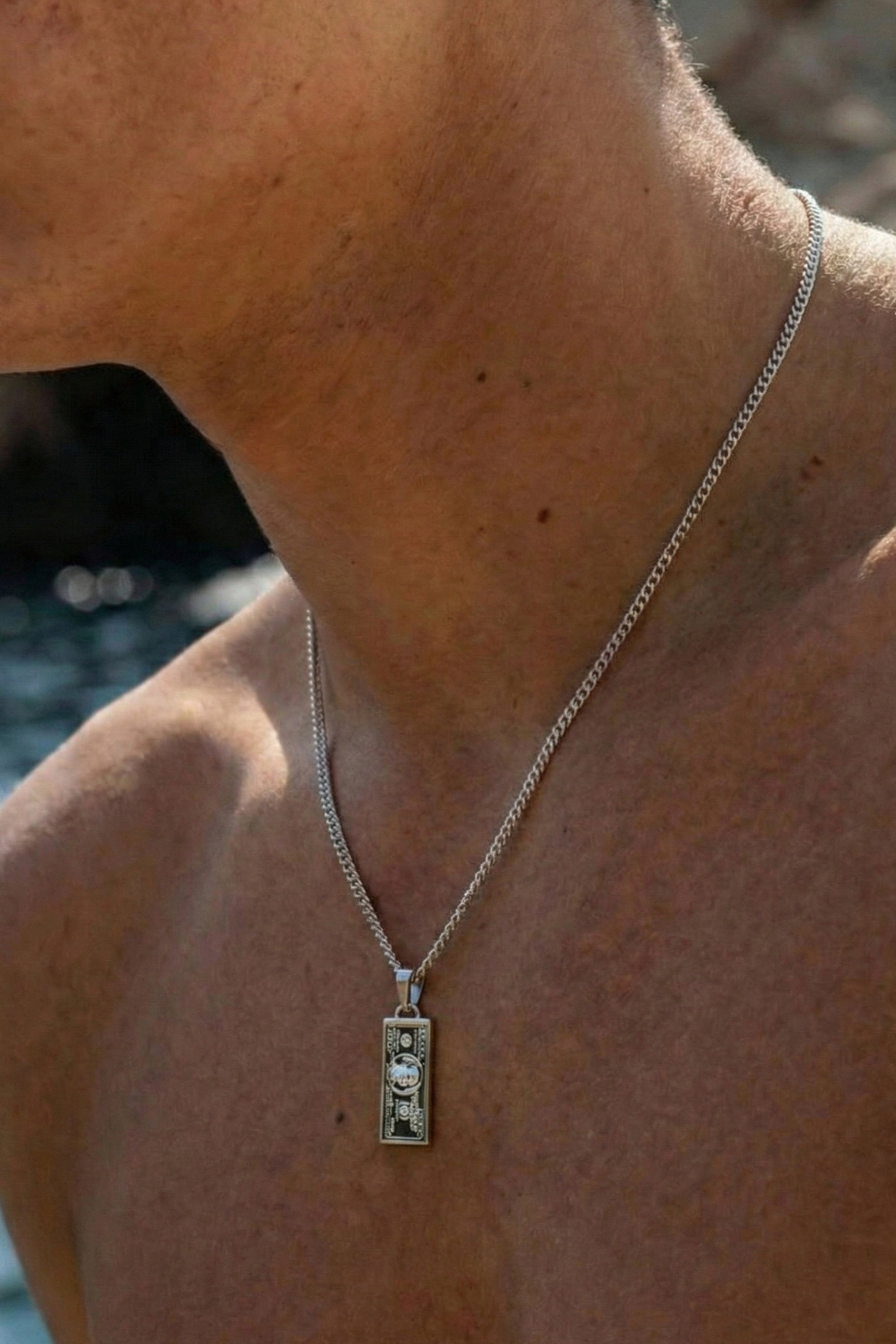 Hunnid Necklace - Silver