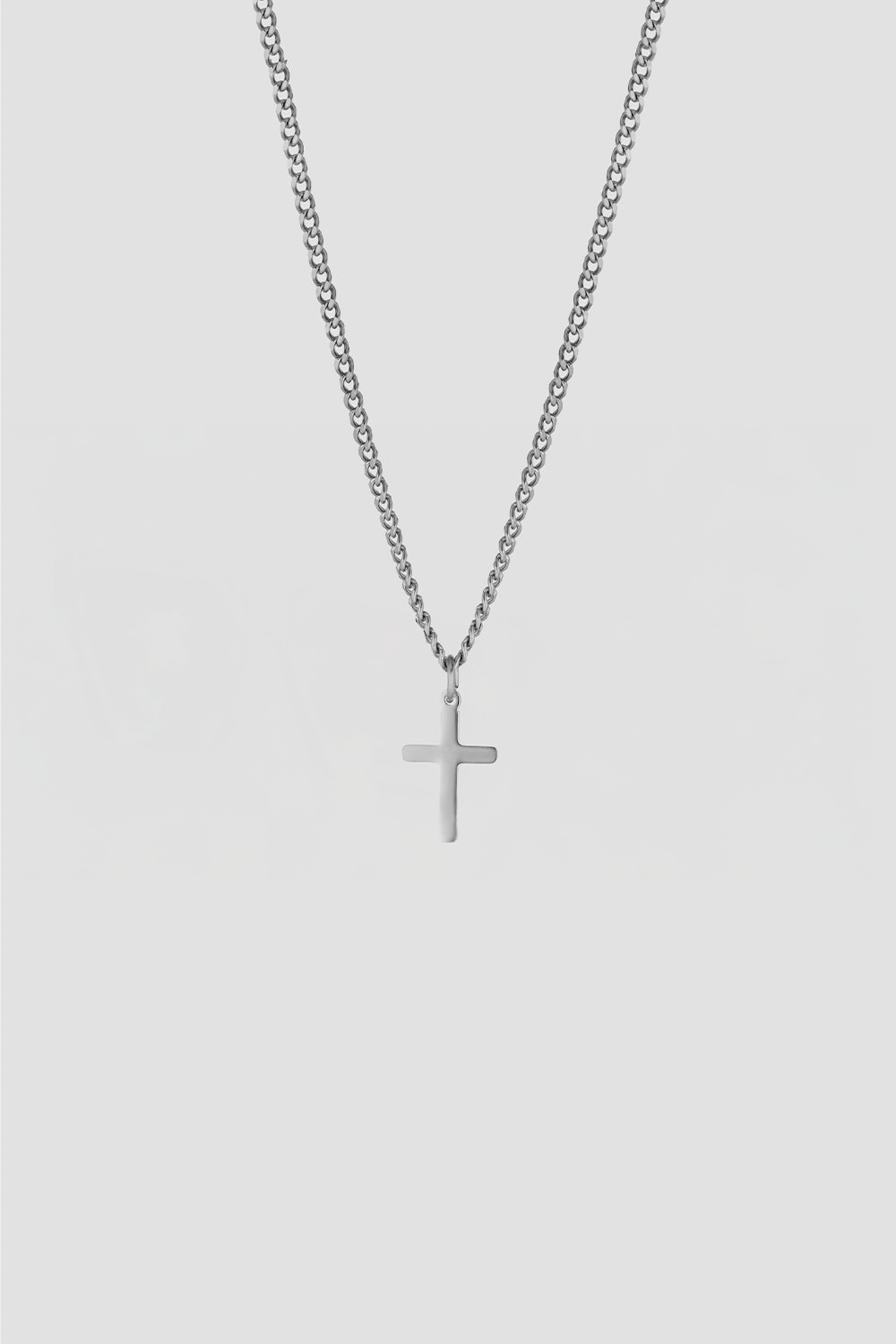 Cross Necklace - Silver