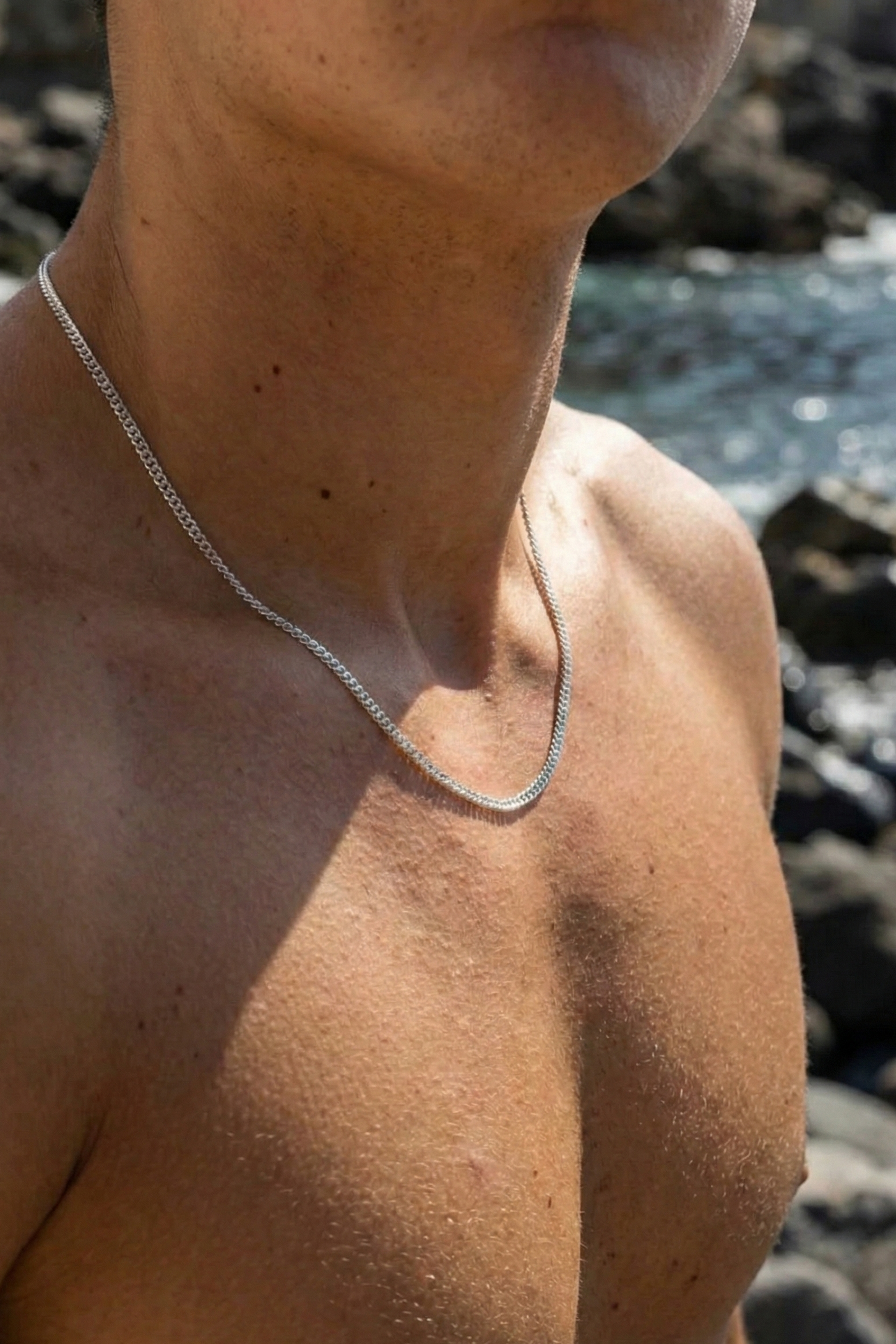 3MM Cuban Chain - Silver