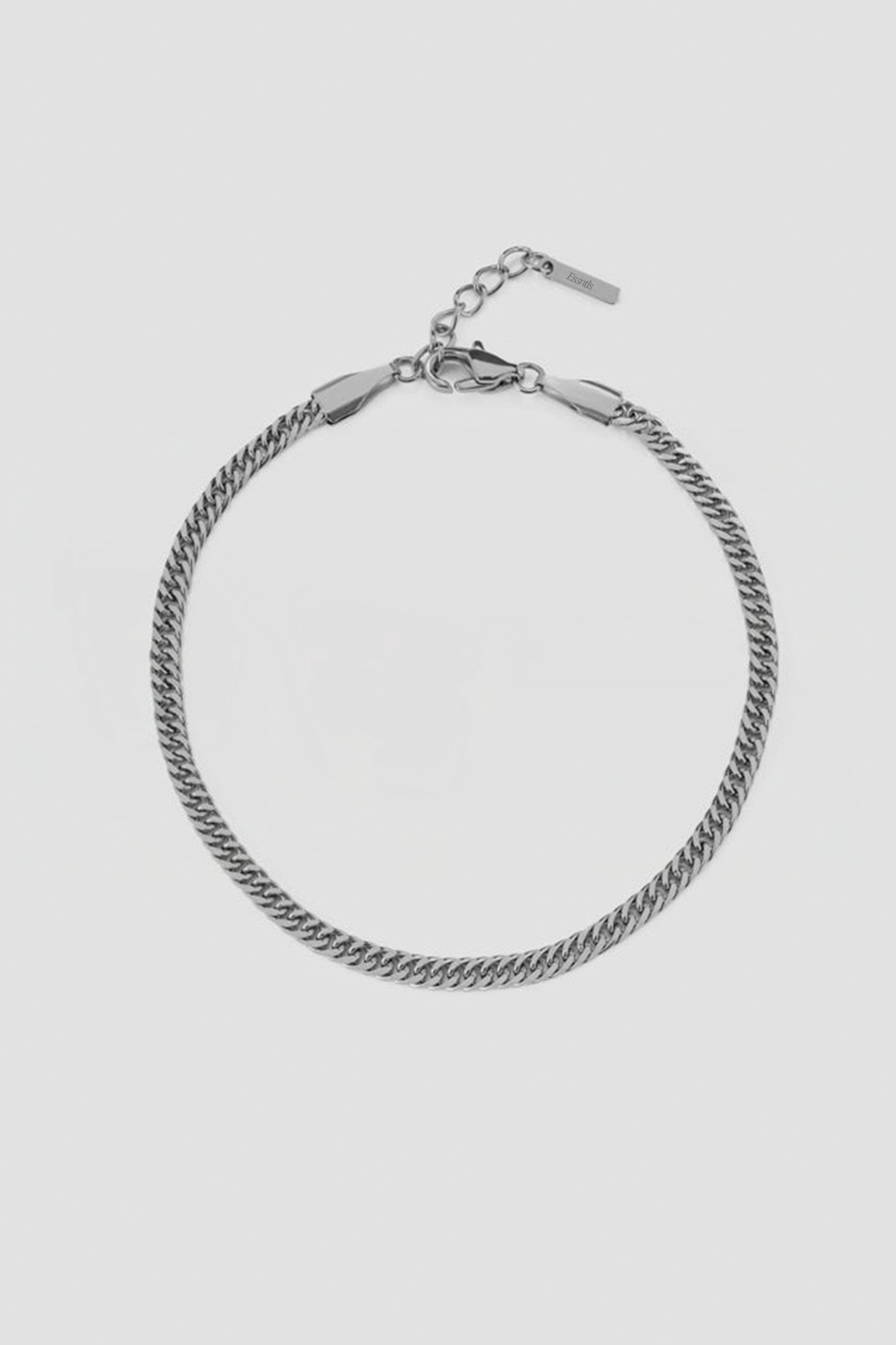 3MM Cuban Bracelet - Silver