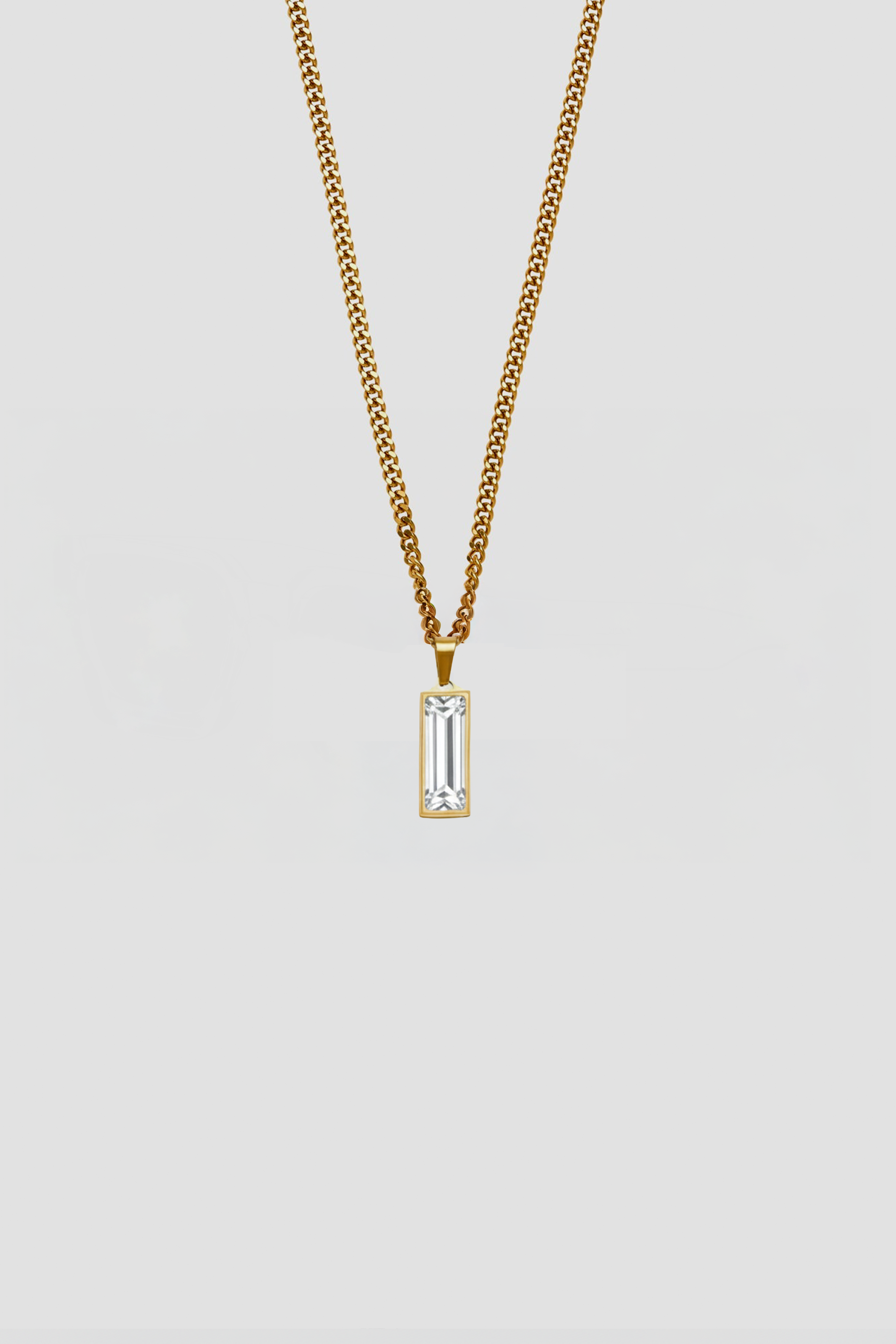 Astra Ice Gemstone Necklace - Gold