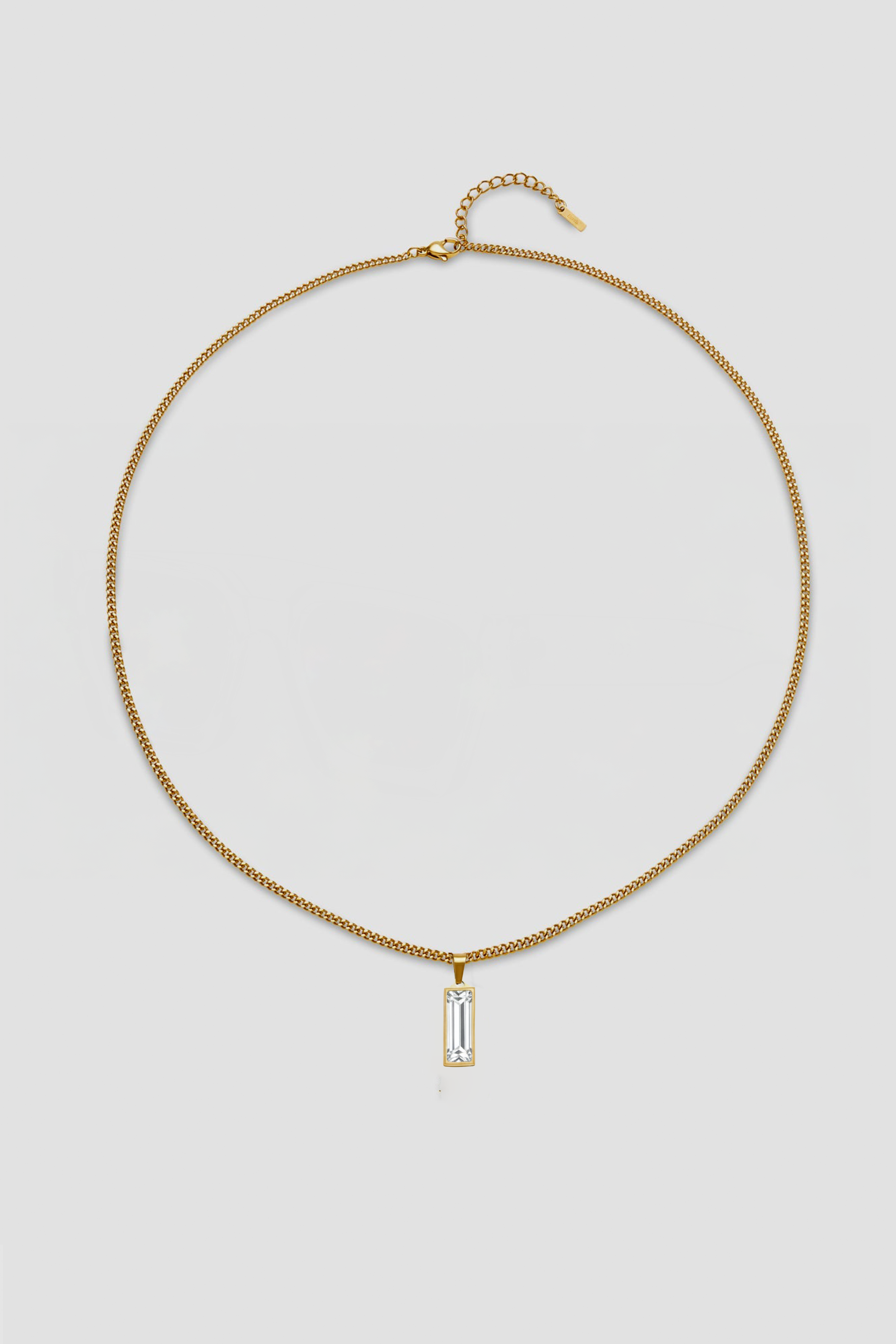 Astra Ice Gemstone Necklace - Gold
