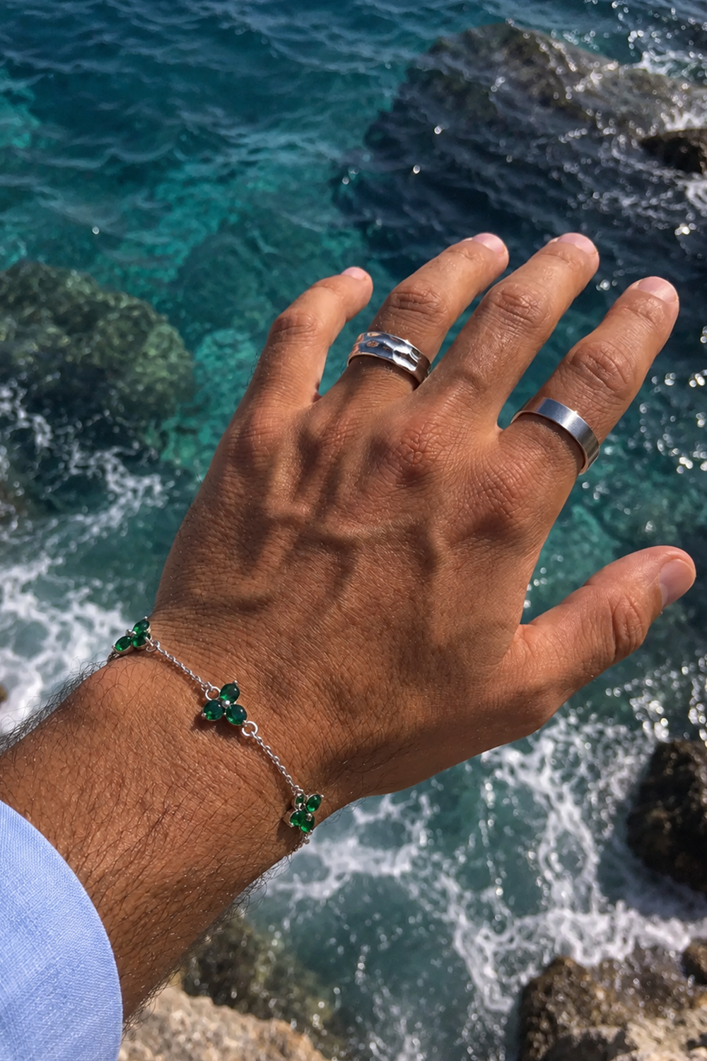 Clover Bracelet - Silver