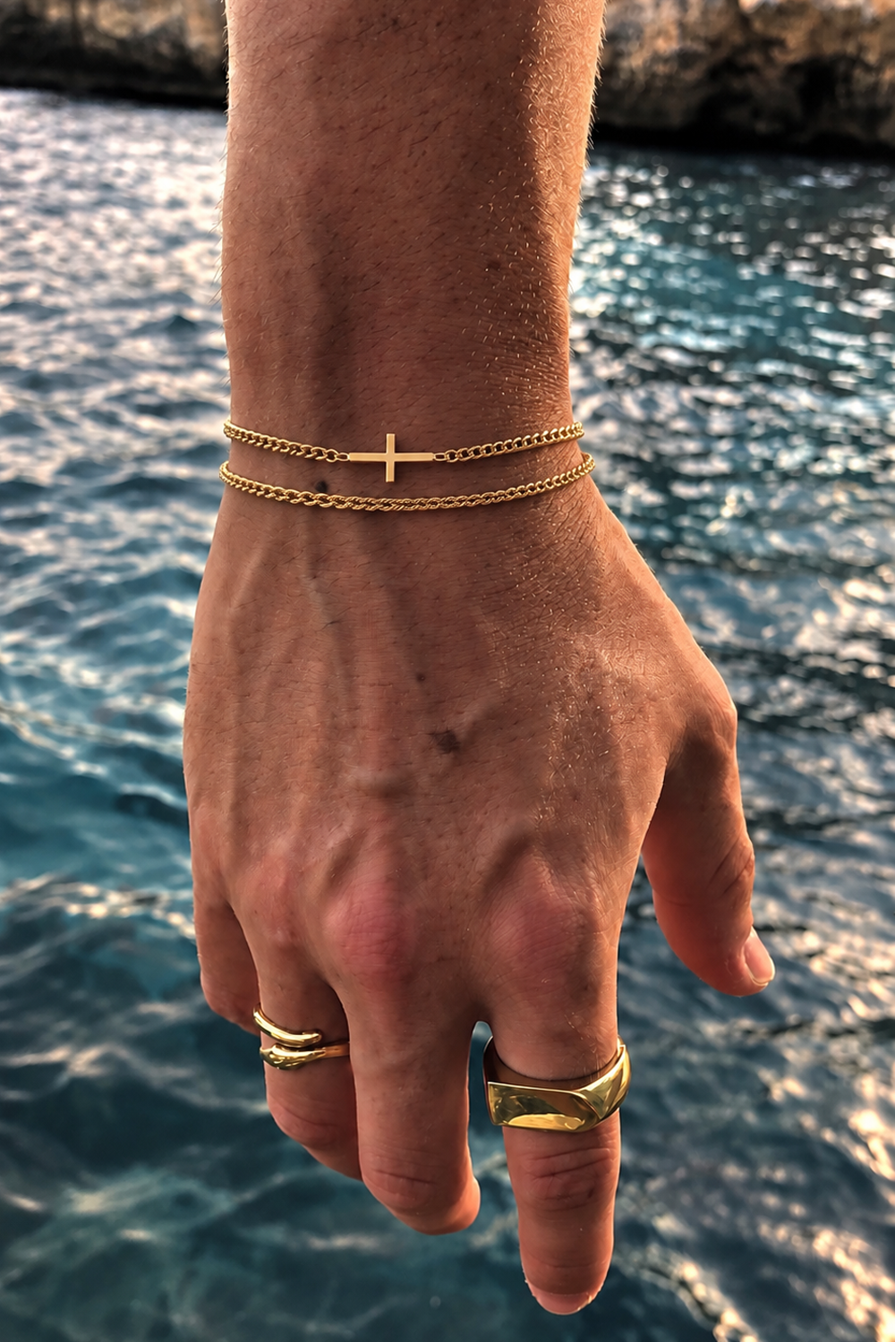 3MM Rope Bracelet - Gold