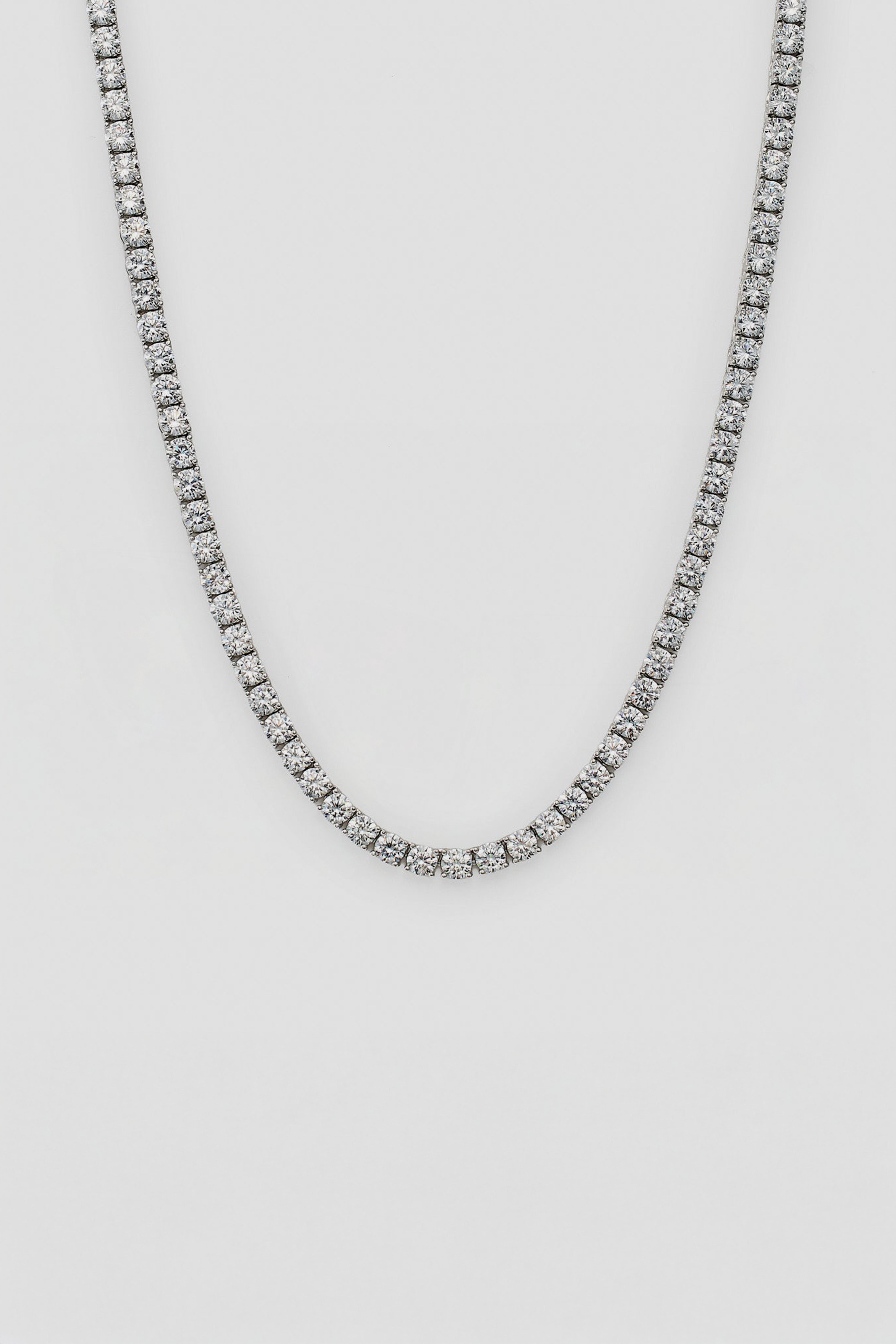 5MM Tennis Chain - Silver